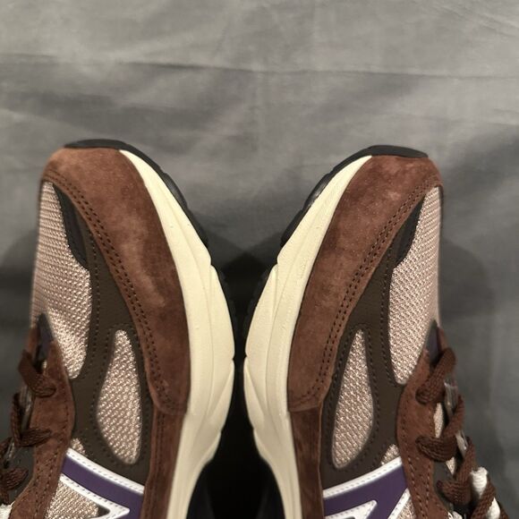 New Balance 990v6 Rich Oak Cosmic Grape Sneakers Made in USA Mens 11.5 U990OP6 main image 10